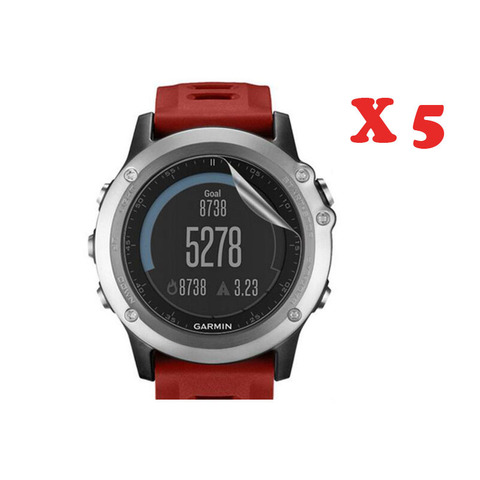 Ultra Clear HD Soft Protective Film Guard For Garmin Fenix 3/Fenix3 HR Display Protection Full Screen Protector Cover(Not Glass) ► Photo 1/3