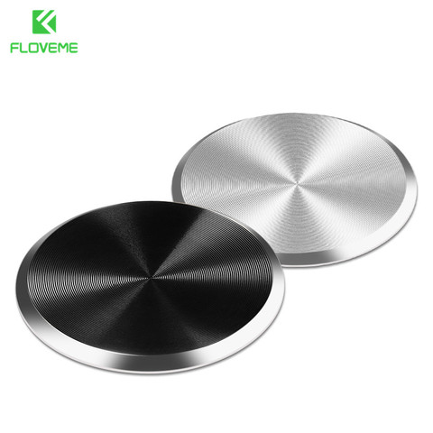 FLOVEME Magnetic Disk For Car Phone Holder Iron Sheet Universal Metal Plate For Magnet Mount Phone Holder Stands Support in Car ► Photo 1/6