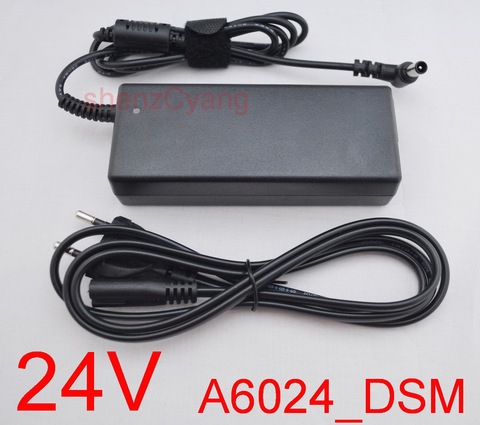 1PCS 24V 2.5A 3A Adaptor 60W Power Supply 24V 2.5A AC Adapter For Samsung Soundbar BN44-00799A A6024_FPN HW-E550 HW-J355 HW-J450 ► Photo 1/5