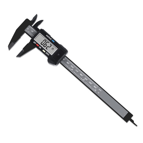 150mm Electronic Digital Caliper 6 Inch Carbon Fiber Vernier Caliper Gauge Micrometer Measuring Tool Digital Ruler ► Photo 1/6