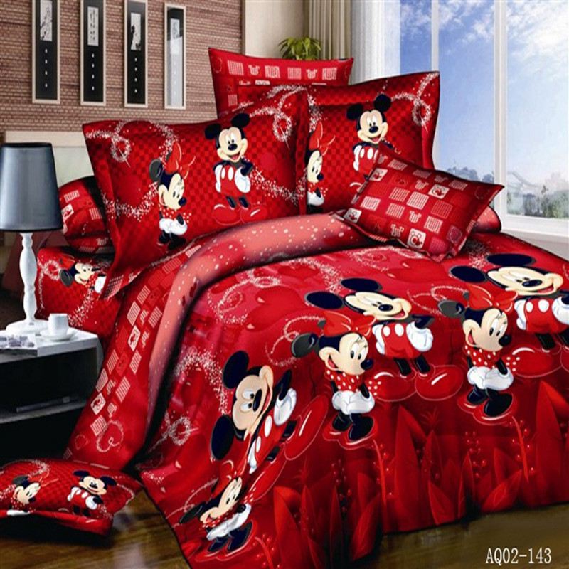 Cheap Mickey And Minnie Mouse Duvet Cover Set Wholesale 