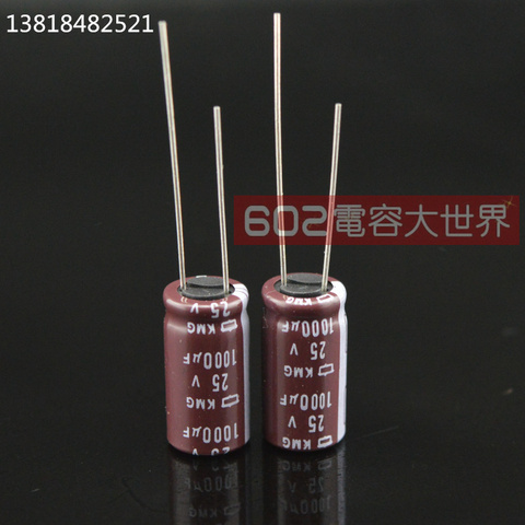 2022 hot sale 20PCS/50PCS Original Japan NIPPON electrolytic capacitors 25v1000uf 25v KMG 105 degrees 10*20 Free shipping ► Photo 1/1