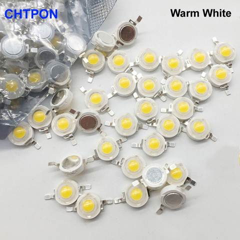 10pcs Real Full Watt CREE 1W 3W High Power LED lamp Bulb Diodes SMD 110-120LM LEDs Chip For 3W - 18W Spot light Down light ► Photo 1/6