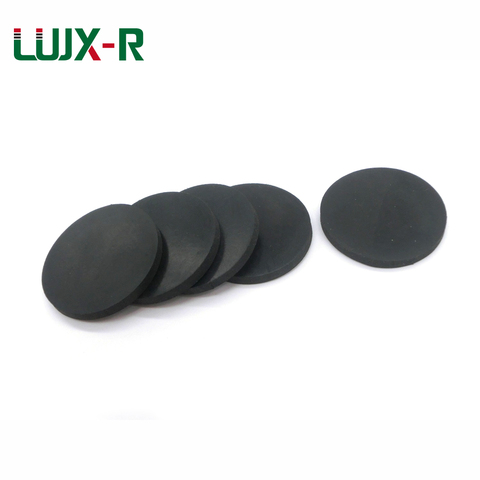 LUJX-R 5pcs H1/2/3mm Flat Gasket Solid Plain Washer Nitrile NBR Rubber Sealing Ring Black Seal Gaskets OD10/15/20/25/30/40/50mm ► Photo 1/5
