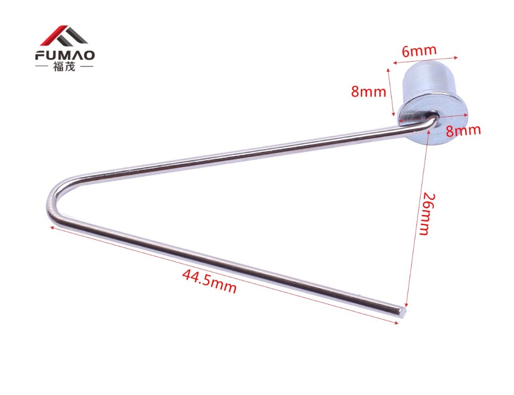 UP100 Lot de 50 ressorts à bouton-poussoir de 4,2 à 8 mm pour tube rond de verrouillage de tube de verrouillage pour poteau de tente (diamètre 7,7 mm, hauteur 10,6 mm UP100 Lot de 50 ressorts à bouton-poussoir de 4,2 à 8 mm pour tube rond de verrouillage de tube de verrouillage pour poteau de tente (diamètre 7,7 mm, hauteur 10,6 mm