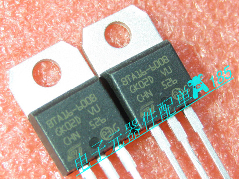 10pcs,BTA16,BTA16-600B BTA16-600 Triac 600V 16A ► Photo 1/1