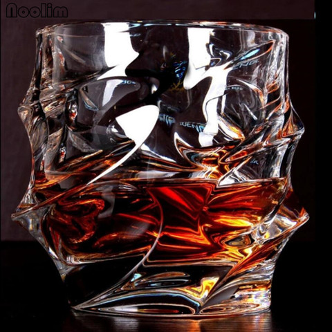 Square Crystal Whiskey Glass Cup For the Home Bar Beer Water and Party  Hotel Wedding Glasses Gift Drinkware