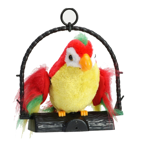 Talking Parrot Imitates And Repeats What You Say Kids Gift Funny Toy ► Photo 1/5