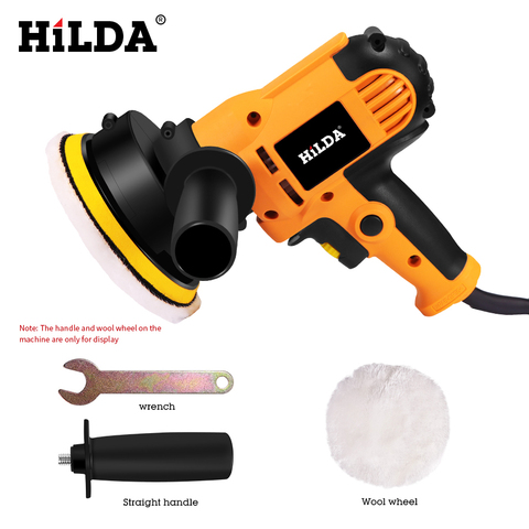 HILDA Car Polisher Machine Auto Polishing Machine Adjustable Speed Sanding Waxing Tools Car Accessories Power Tools ► Photo 1/6