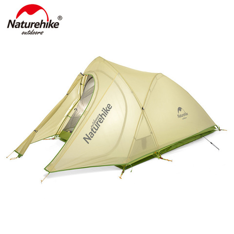 Naturehike Cirrus Ultralight Tent 2 Person 20D Nylon with Silicon Coated Camping Tent with free Mat NH17T0071-T ► Photo 1/6