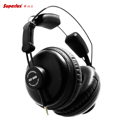 Superlux HD669 professional studio standard monitoring headphones noise isolating game music headphone sports earphones headset ► Photo 1/1