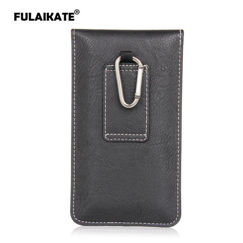 FULAIKATE Multi-function waist bag for iphone6 7 plus case 5.5 inch universal holster for note4 note3 Pouch with card pocket ► Photo 1/6