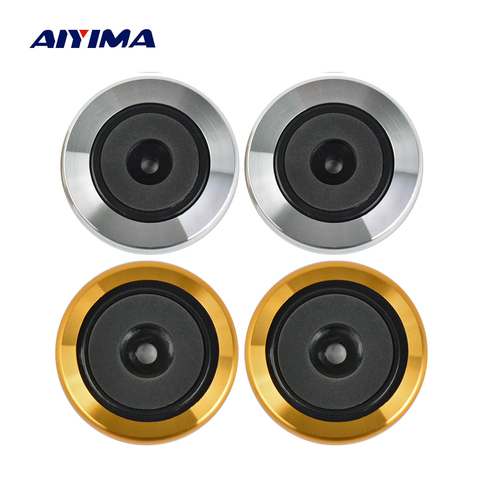 AIYIMA 4Pcs Mini Amplifiers Aluminum Speaker Foot Pads DIY For Decoder Audio Speakers Computer Chassis Vibration Damping Feets ► Photo 1/6