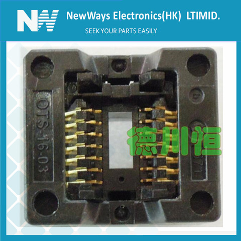 IC Socket Sop14 to DIP14 ots-16-03 ots-14-1.27mm ic test block programmer adapter ► Photo 1/1