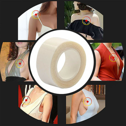 3/5/9 Meters Double Sided Adhesive Safe Body Tape Clothing Clear Lingerie Bra Strip Medical Waterproof Tape ► Photo 1/5