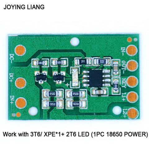 JOYING LIANG HZ-8812 LED Driving Circuit Board 3T6 XPE Headlight Lamp Function Board Portable Lighting Drive Plate Accessories ► Photo 1/2