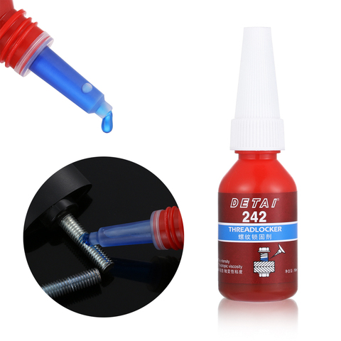 1 Bottle 10ml Anti-pressure Blue 242 Glue Anaerobic Screw Lock Adhesive Wire Sealing Anti-corrosion Thread Anaerobic Glue ► Photo 1/6