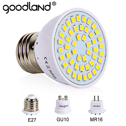 E27 LED Bulb GU10 LED Lamp 220V SMD 2835 MR16 Spotlight 48 60 80LEDs Warm White Cold White Lights for Home Decoration Ampoule ► Photo 1/6