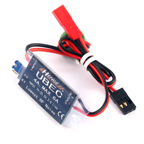 HENGE 4A UBEC Input 7V-25.5V 2-6S Lipo Output 5V 6V / 4A Continuous Max 6A Switch Mode BEC for RC Quadcopter Airplanes Car Parts ► Photo 1/6