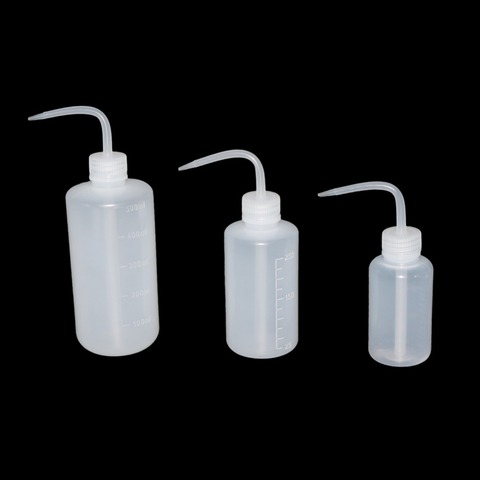 150/250/500ml Capacity Tattoo Wash Clear White Plastic Green Soap Squeeze Bottle Laboratory Measuring Bottle ► Photo 1/6