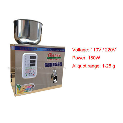 Automatic-Measurement-Distributing Packer Intelligent Split Packing Machine Particle/bag tea  filling machine 1-30g 220V/110v ► Photo 1/6
