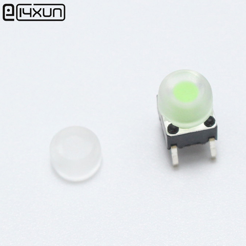 20pcs Transparent Switch Cap for 6*6mm Tact Switch for 6x6mm Micro Push Button Tactile Switchs ► Photo 1/6