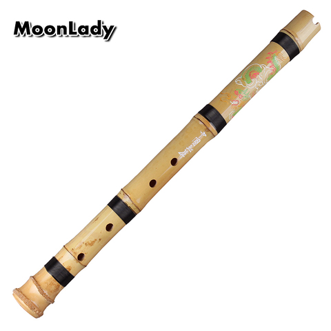 Vertical G Key Korean Style Shakuhachi 5 Holes Wooden Musical Instruments New Arrival Bamboo Flute With Root Woodwind Instrument ► Photo 1/6