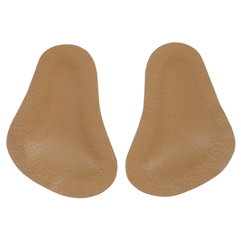 1pair Leather Orthopedic Arch Supports Forefoot Insoles for ladies Shoes High Heel Massage Cushion Half Yard Pads Shoe Liners ► Photo 1/6