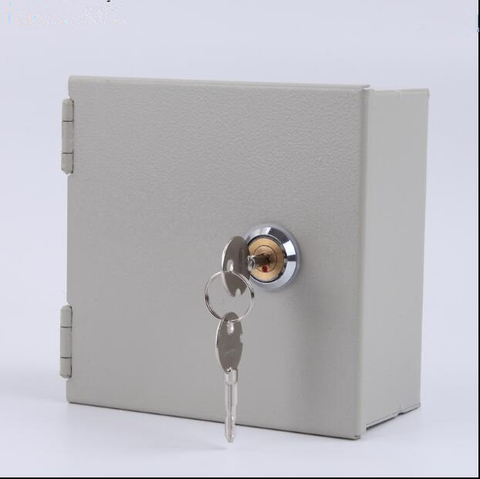 LPSECURITY painted steel box closure case cover for charging socket exit button keypad rfid reader ► Photo 1/4