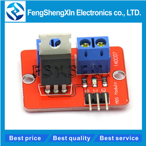 1pcs/lot New Smart Electronics 0-24V Top Mosfet Button IRF520 MOS Driver Module for MCU ARM Raspberry Pi for arduino DIY Kit ► Photo 1/6