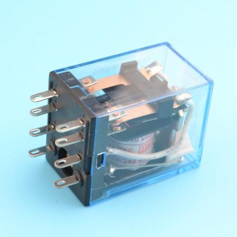 Electromagnetic Relay, 8-pin DPDT, 12V/24V/110V/220V
