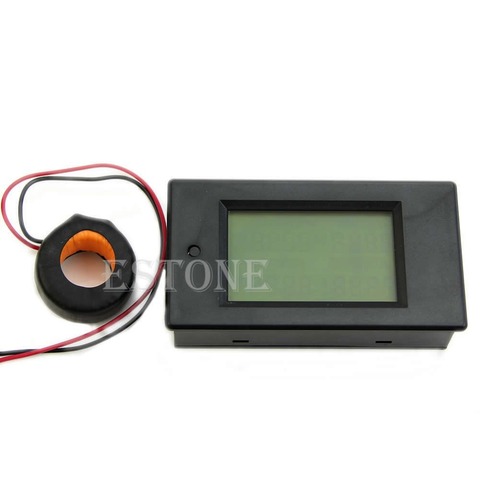 AC 80-260V LCD Digital 100A Volt Watt Power Meter Ammeter Voltmeter 110V 220V-Y103 ► Photo 1/1