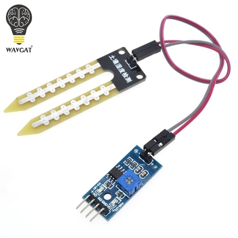 Smart Electronics Soil Moisture Hygrometer Detection Humidity Sensor Module For arduino Development Board DIY Robot Smart Car ► Photo 1/4