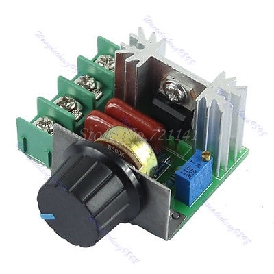 AC 220V 2000W SCR Voltage Regulator Dimming Dimmers Speed Controller Thermostat Dropship ► Photo 1/1