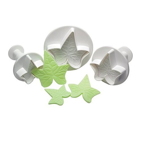 3pcs/set Fondant Tools Ivy Leaf Sugarcraft Cutters for Cake Decorating ► Photo 1/4