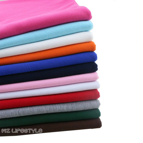 50*185cm Classic 100% cotton knitted bead fabric Used for sewing POLO shirt T-shirt clothing fabric ► Photo 1/1