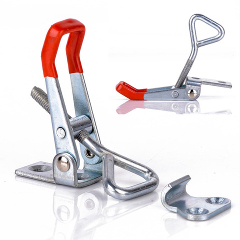 1pc GH-4001 Toggle Clamp Clamping Metal 100Kg 220 Lbs Quick Release Holding Latch Hand Tool ► Photo 1/6