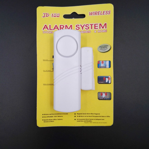 New Longer Door Window Wireless Burglar Alarm System Safety Security Device Home ► Photo 1/6