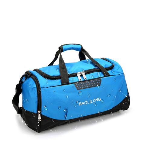 Professional Large Sports Bag Waterproof Gym Bag Polyester Men/Women Large Capacity Packable Duffle Sports Bag Travel Backpack ► Photo 1/6