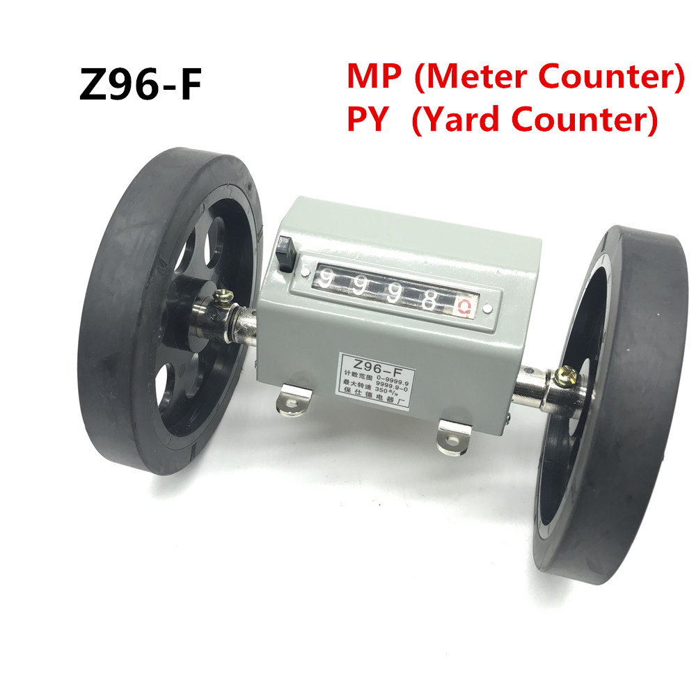 Mechanical Z96-F Length Counter Meter Counter Rolling Wheel 
