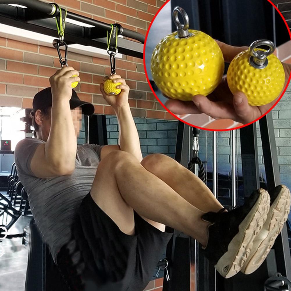 Wrist Grip Balls Climbing Power Pull-Up Fitness Arm Muscles Trainer Grip Strap 