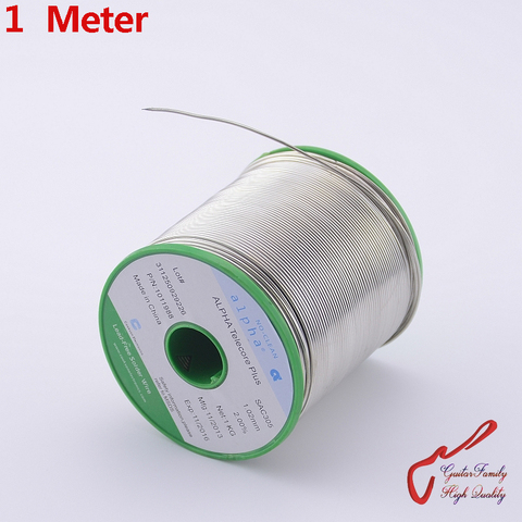 1 Meter GuitarFamily  ALPHA SAC305 Solder Wire Lead-Free  ( 3% Silver Content ) ► Photo 1/5