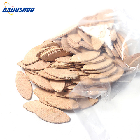 100PCS No. 0#10 # 20# Assorted Wood Biscuits For Tenon Machine Woodworking Biscuit Jointer ► Photo 1/4