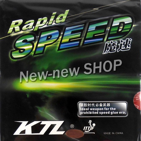 KTL Rapid SPEED Pips-In Table Tennis PingPong Rubber with Sponge ► Photo 1/3