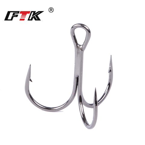 10-20pcs Fishing Hook High Carbon Steel Overturned Treble Hooks Hard Bait  Fishing Tackle Round Bend Treble Hook For Pike Bass - Price history &  Review, AliExpress Seller - WATER HEAVEN Store