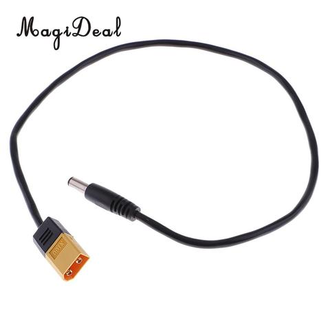 MagiDeal High Quality 45cm TS100 XT60 Bullet Connector to Male DC5525 Power Cable for Fly FPV Multirotor Field Repairs Apply ► Photo 1/1