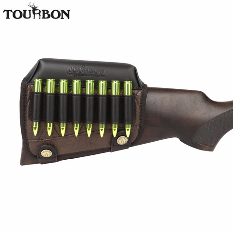 Tourbon Hunting Gun Buttstock Cheek Rest Riser Pad Rifle Cartridges .308win .30-06 .30-30 Ammo Holder Shooting Gun Accessorries ► Photo 1/6