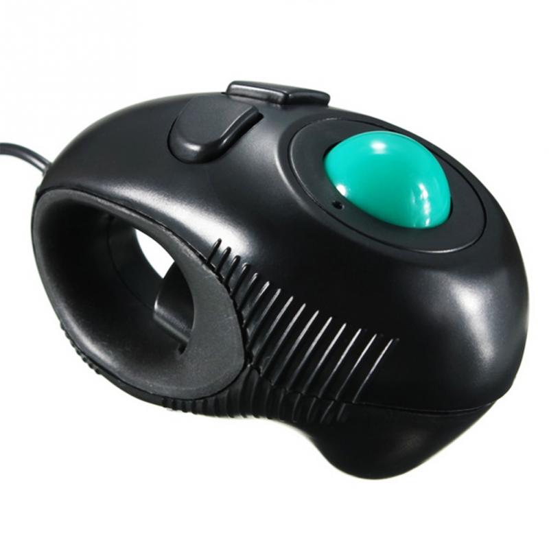 4D USB Mini Trackball Wired Mouse Mice Thumb Control Portable Finger Handhold Mouse  For PC Computer Laptop ► Photo 1/6