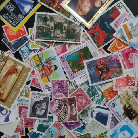 Wholesale 100 PCS / Lot Used Postage Stamps With Post Mark In Good Conditions From The World Wide For Collection ► Photo 1/6