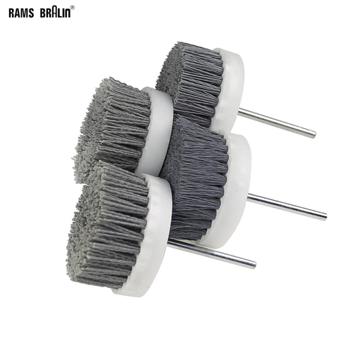 1 pcs 80*35*6mm Nylon Wire Polishing Brush Wheel Drill Grinding Head for Wood Carving Furniture ► Photo 1/5